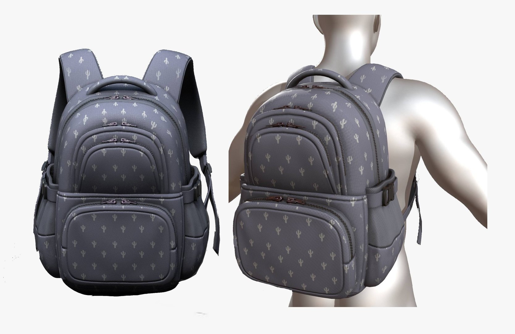 3D model backpack TurboSquid 1551427