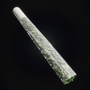 marijuana joint 3D model