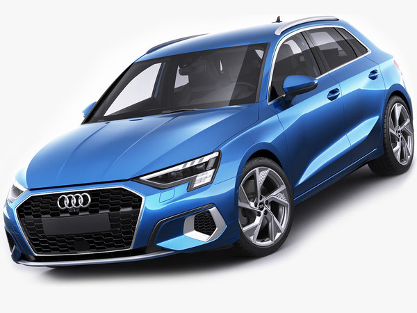 3d Model Audi A3 Sportback 2021 Goda Turbosquid 1551752