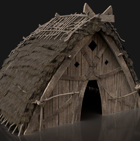 Gen aaa viking cabin 3D model - TurboSquid 1551768