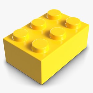 3D lego brick