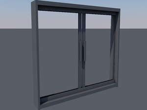 3D model janela