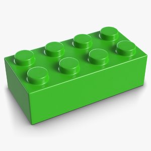 3D lego brick