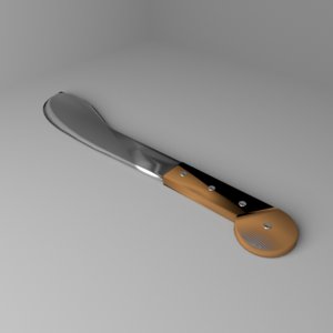 3D model machete 5
