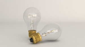3D lighting bulb