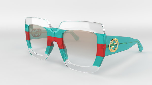 3D gucci sunglasses model - TurboSquid 