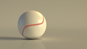baseball ball 3D