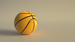 basket ball 3D model