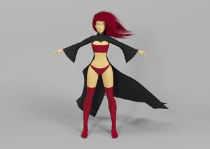 character girl 3D