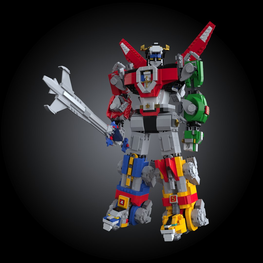 Lego 21311 voltron model - TurboSquid 1552701