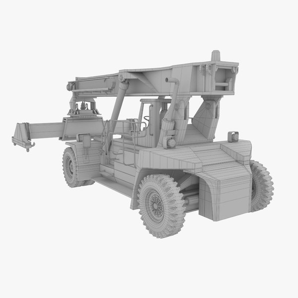 Container loader 3D model - TurboSquid 1552752