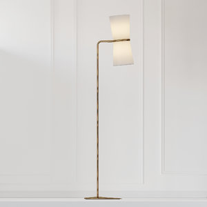 3D clarkson brass floor lamp