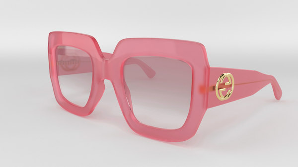 Gucci sunglasses model - TurboSquid