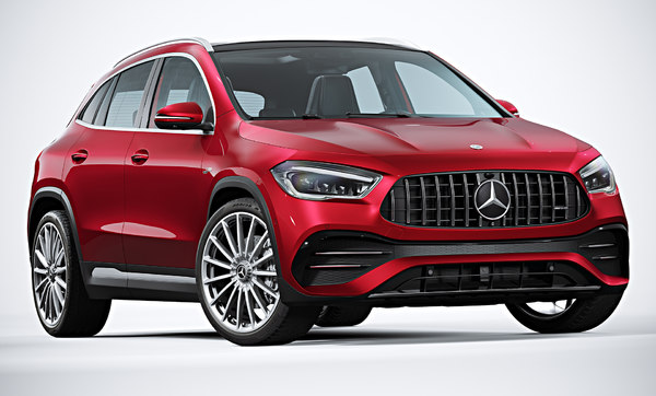 21 Mercedes Benz Gla35 Amg 3d Modell Turbosquid