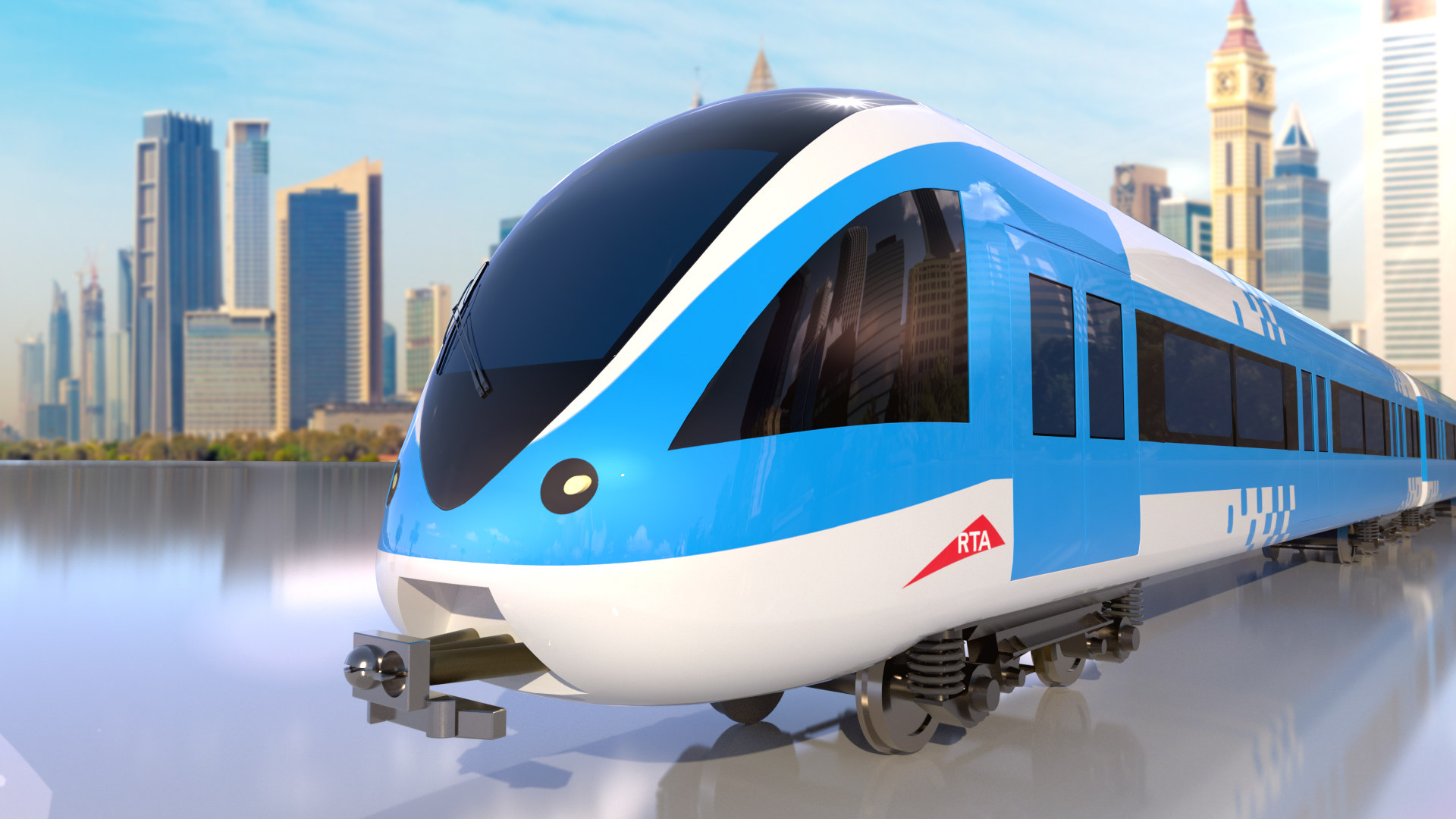 3D dubai metro TurboSquid 1553451