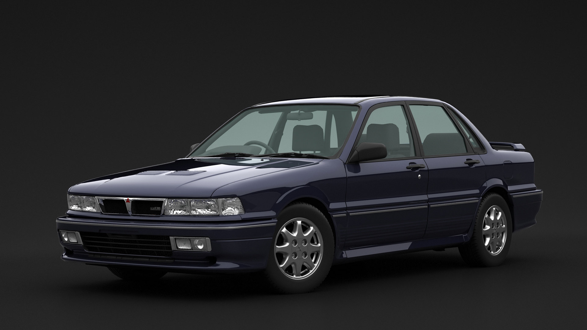 Mitsubishi Galant VR4 3DModell TurboSquid 1254499