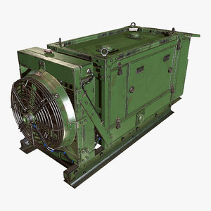 3D diesel generator
