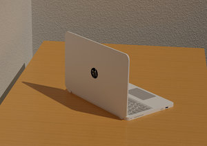 3D laptop revit model