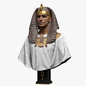 3D pharaoh model