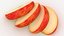 3D fruit slices