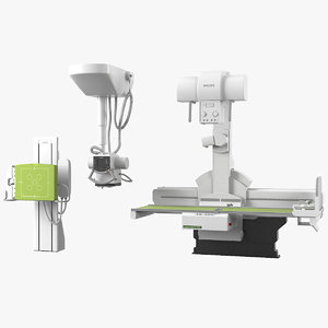 combidiagnost r90 medical radiography 3D model