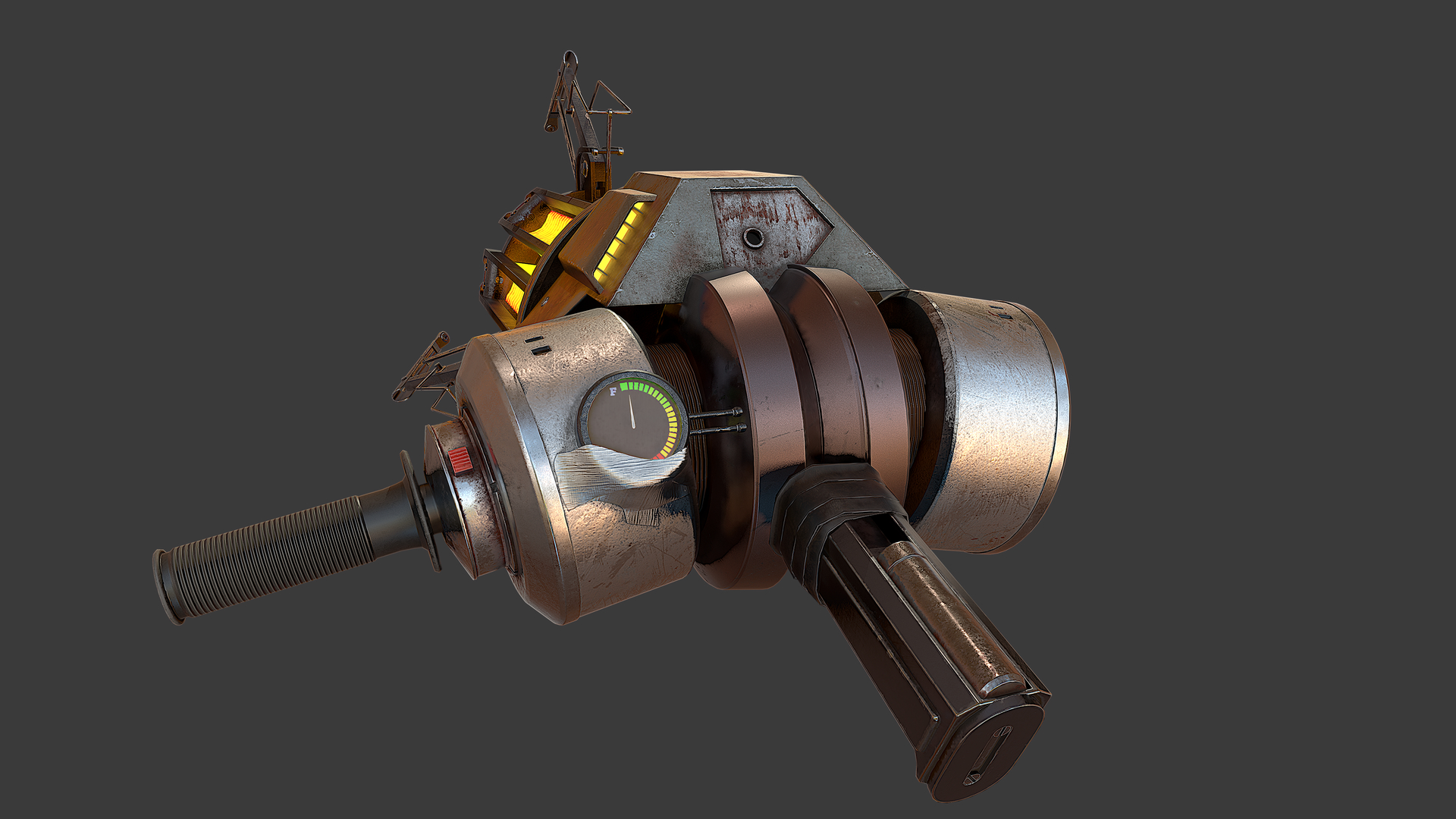 modelo 3d Pistola de gravedad Half Life 2 - TurboSquid 1553796