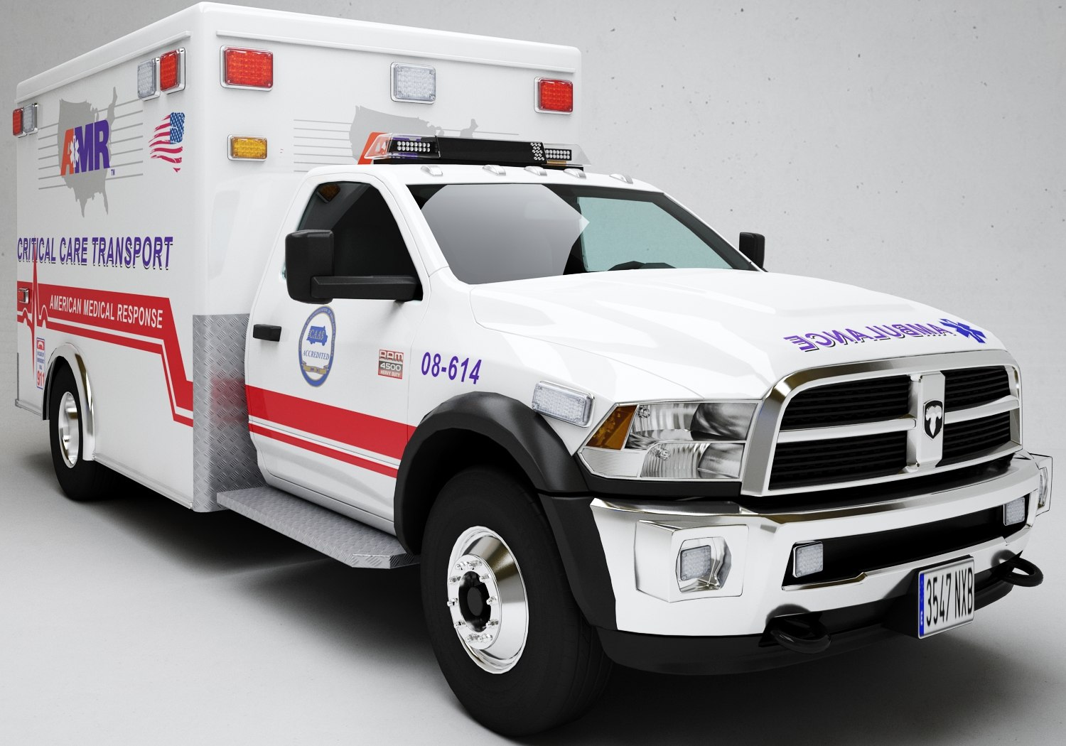 3D Ambulance Model - TurboSquid 1553876