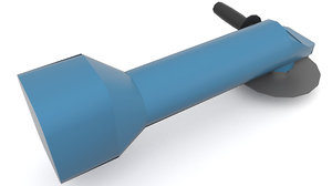 3D grinder angle battery model