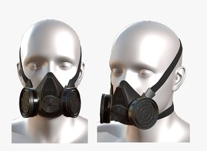 gas mask 3D