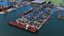 shipyard harbor 3D