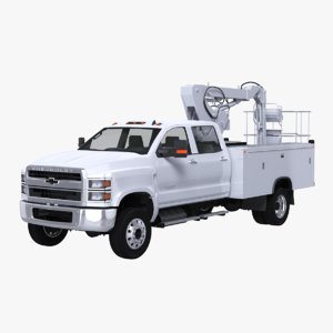 3D 2020 chevy silverado cherry