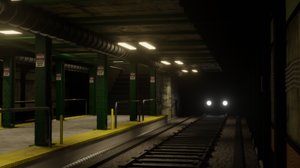 subway station model