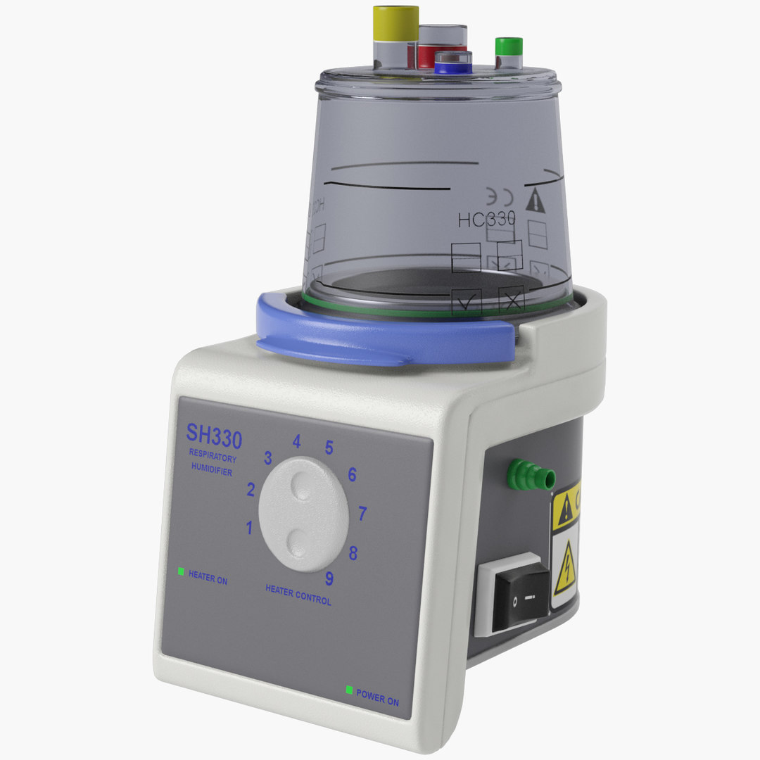 Medical humidifier model - TurboSquid 1554480