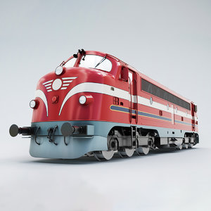 nohab m61 locomotive engine model