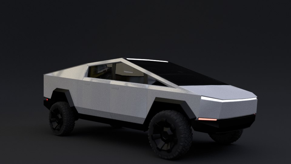 Teslas truck 3D - TurboSquid 1554698