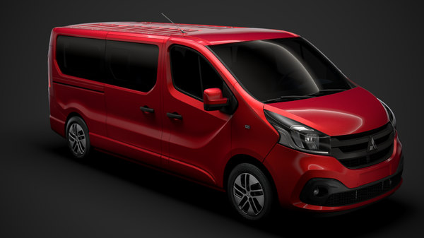 mitsubishi express spaceclass lwb 3d model