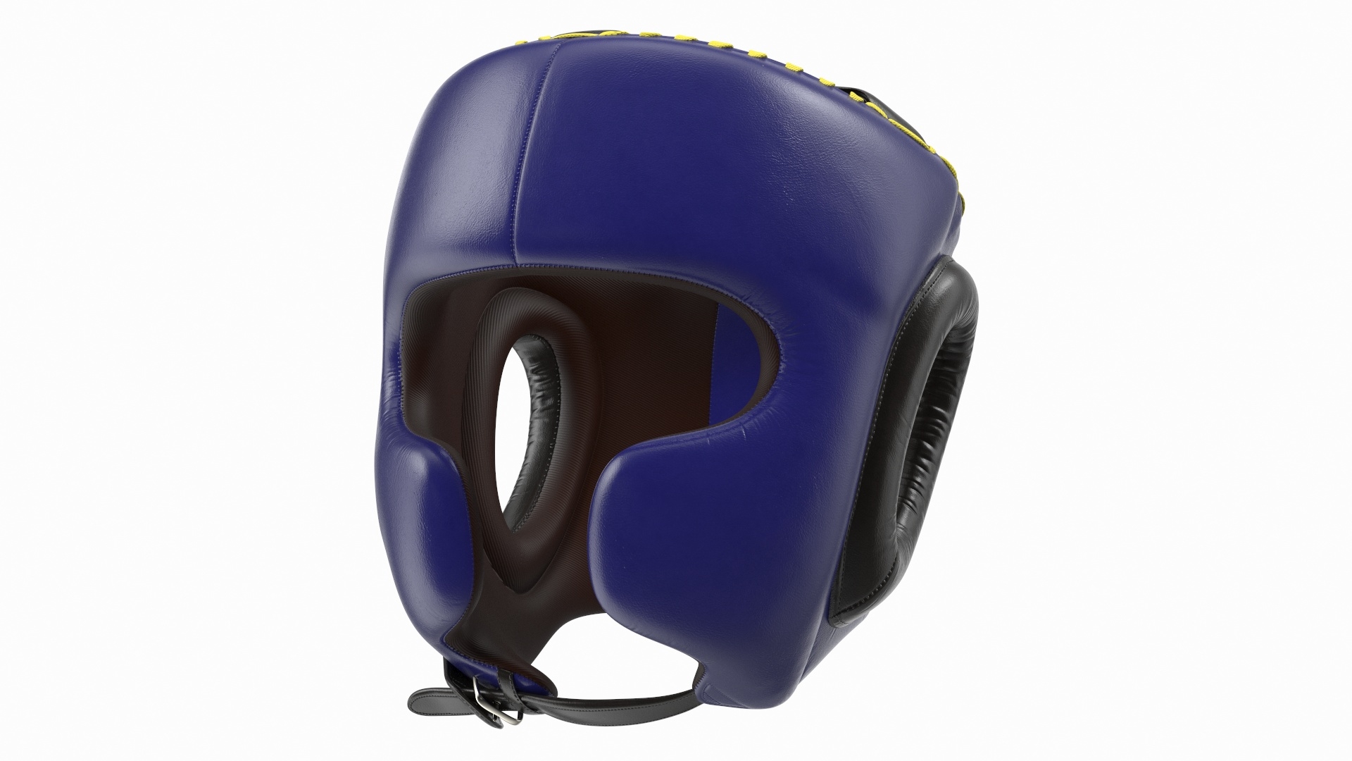 3D boxing headgear blue cheek model TurboSquid 1554959