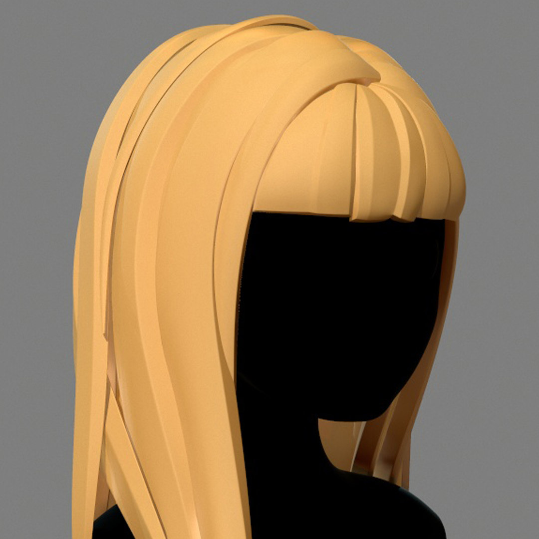 Character - cartoon girl 3D model - TurboSquid 1555106