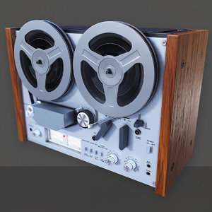 3D ready akai gx4000d tape recorder