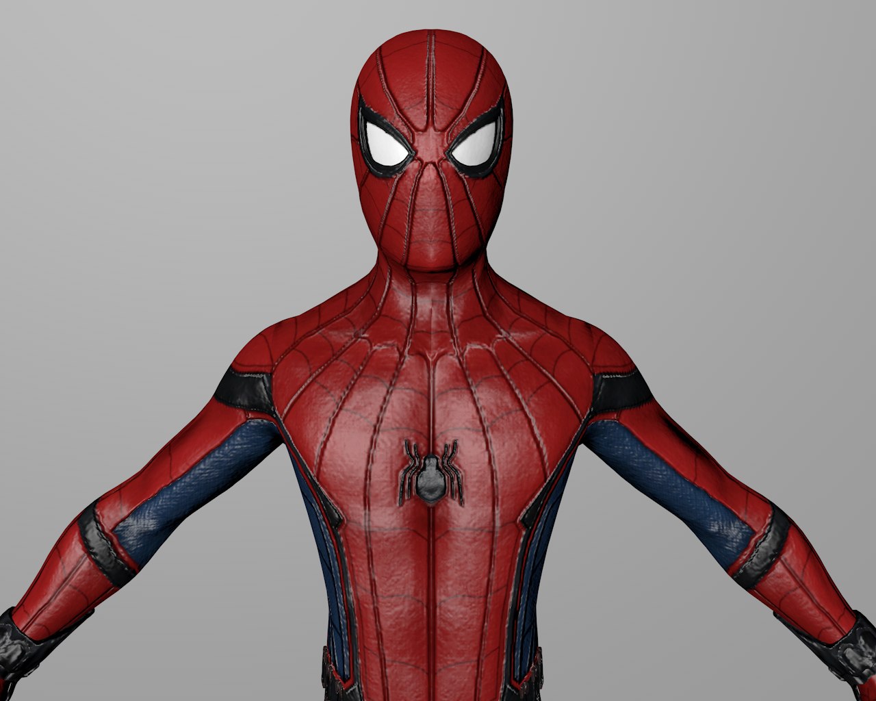 3D model spider man TurboSquid 1555463