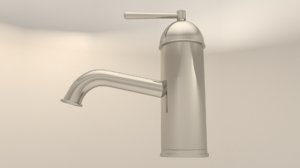 3D water tap model