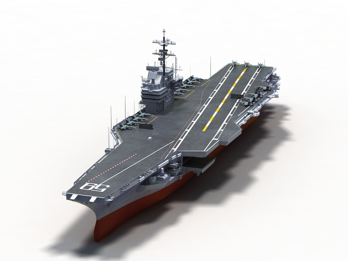 Uss forrestal cv-59 model - TurboSquid 1555578