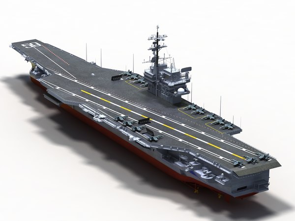 Uss forrestal cv-59 model - TurboSquid 1555578