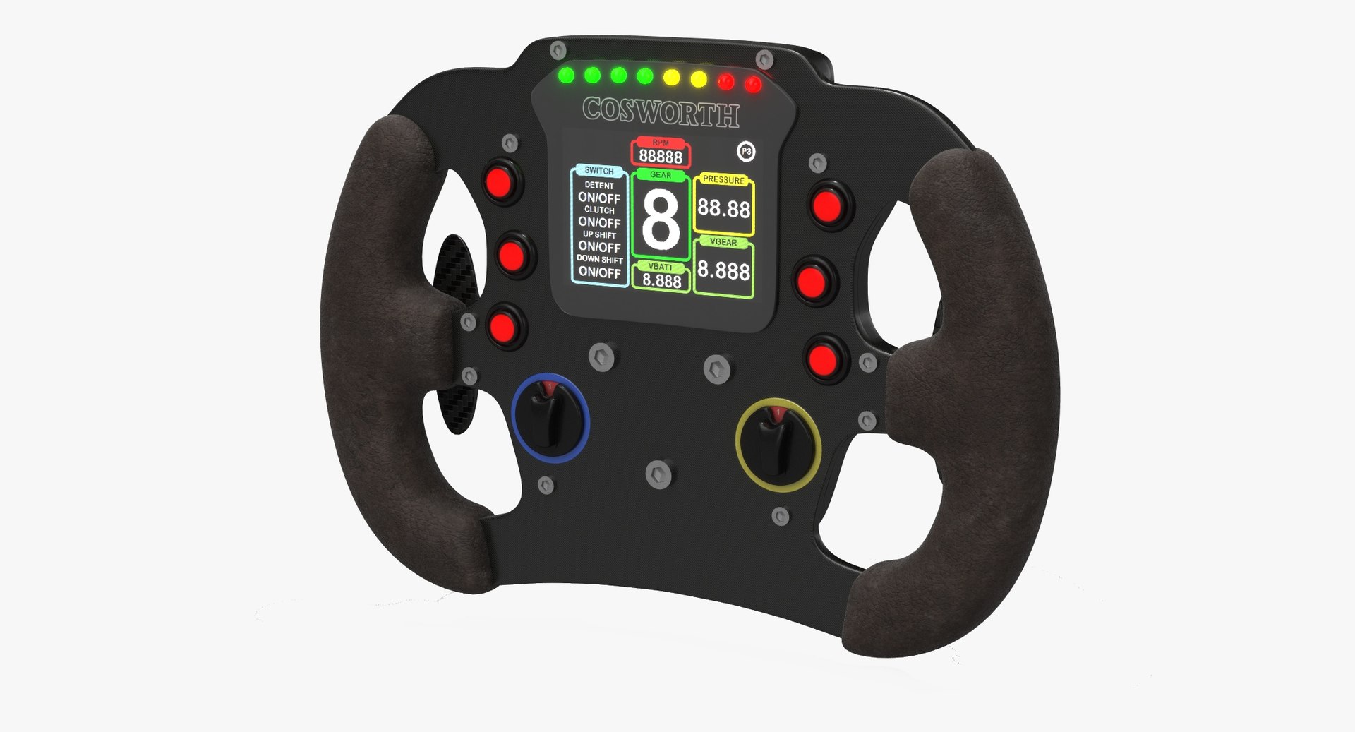 3D cosworth steering wheel cfw277 - TurboSquid 1555776