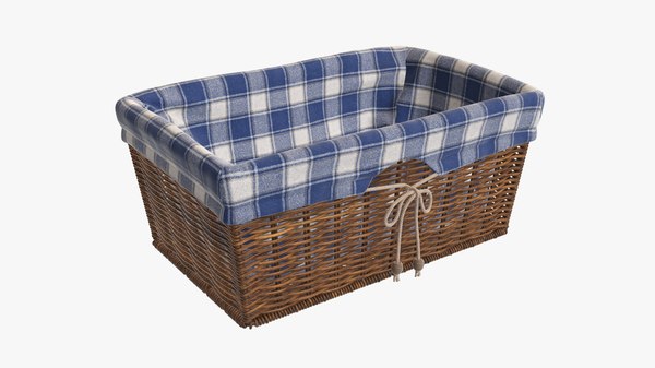 rectangular wicker storage baskets