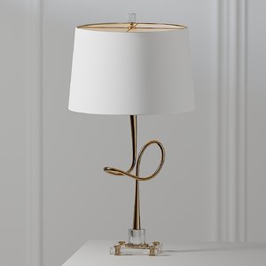3D model table lamps hensley