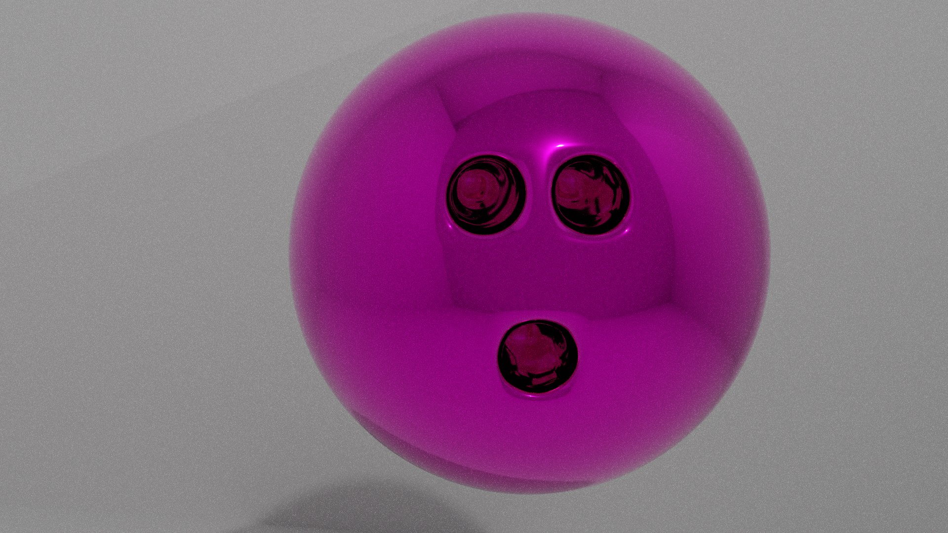 3D pink bowling ball - TurboSquid 1556215