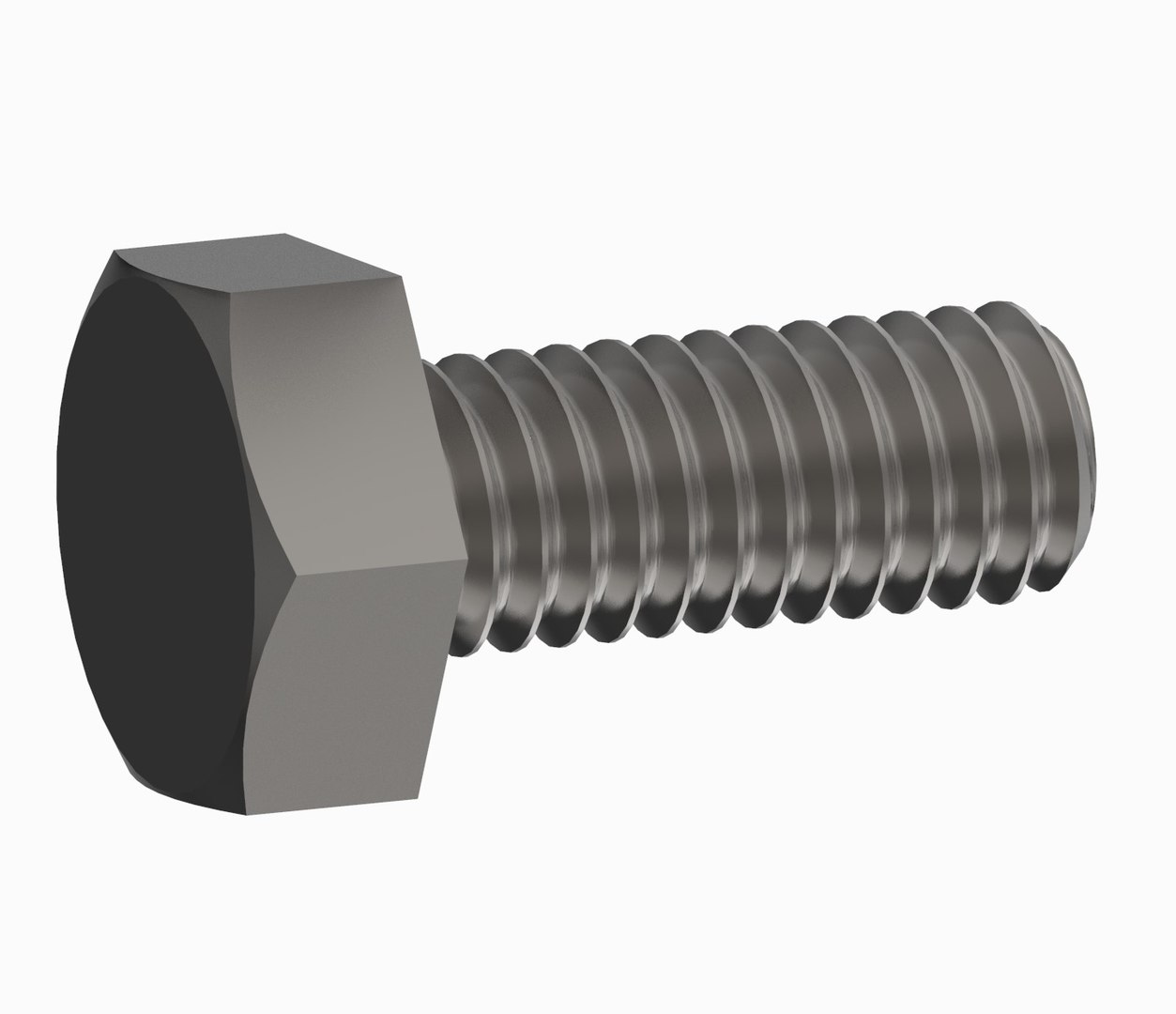 Screw bolt 3D model - TurboSquid 1556125