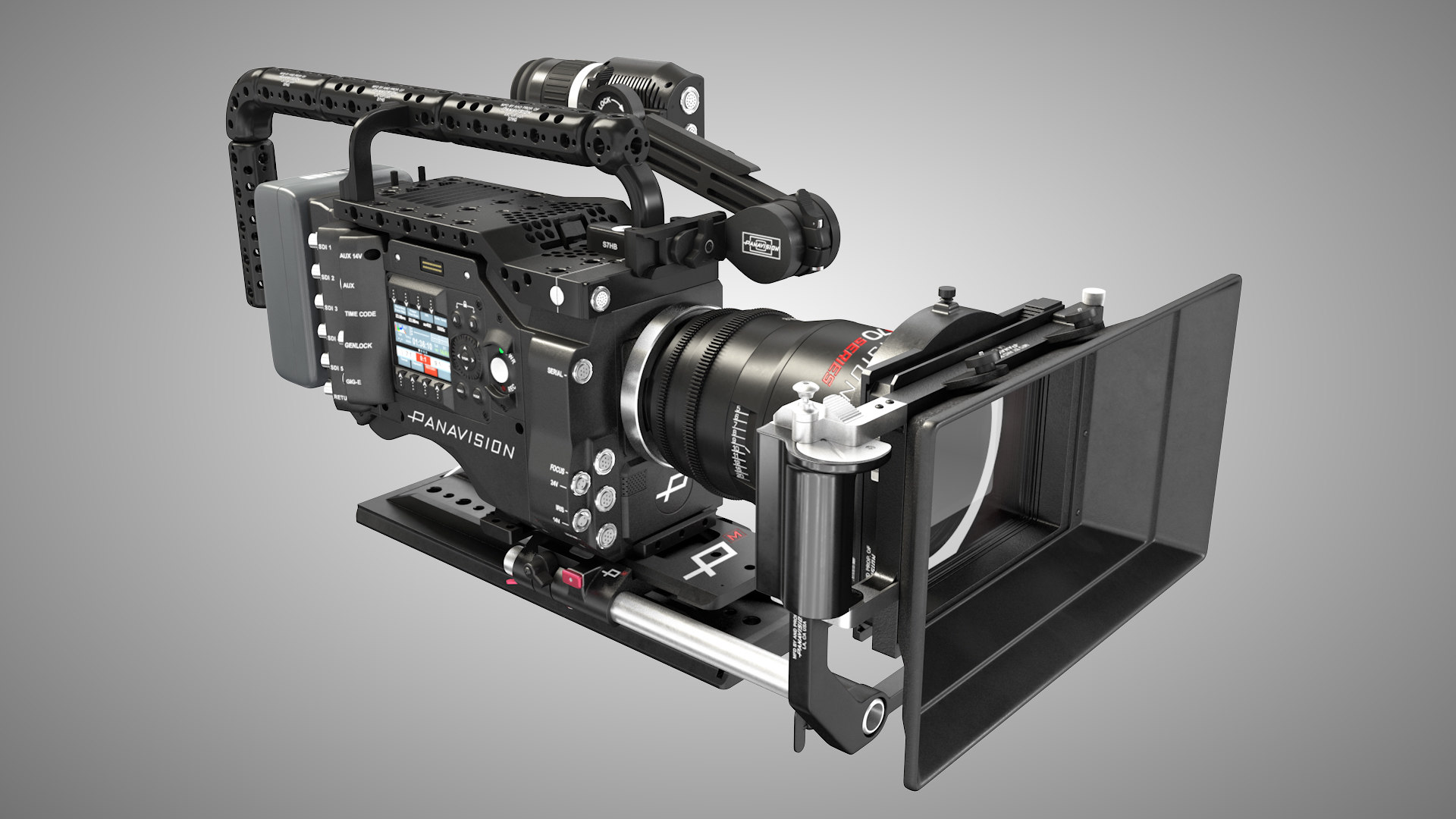 3D panavision dxl camera TurboSquid 1556299