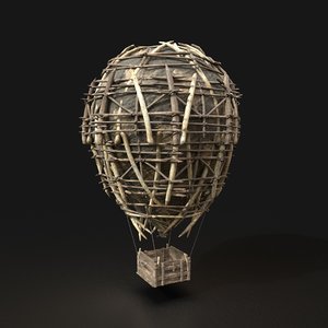aaa medieval war balloon 3D